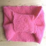Large Pink Bow Hairband/ea..