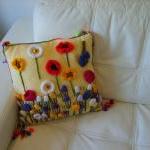 Spring Flower Cushion