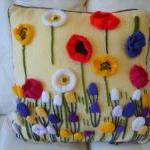 Spring Flower Cushion
