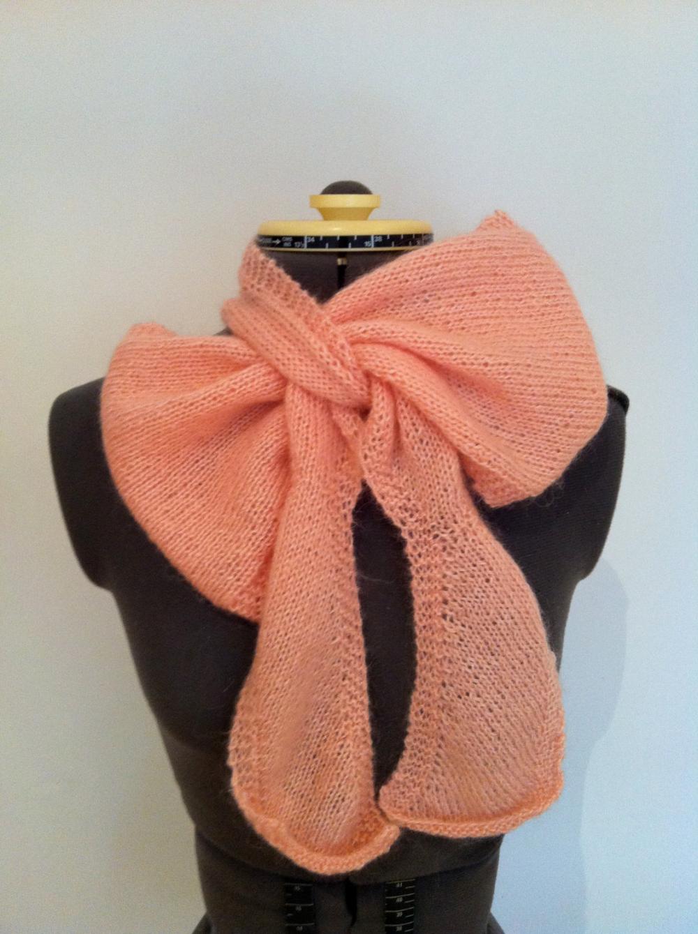 Italian Unwrap Me Bow Scarf