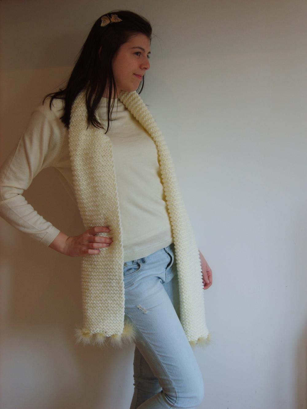 Luxury Handmade Wool Scarf