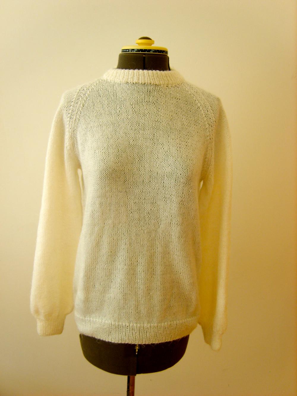 White Classic Sweater