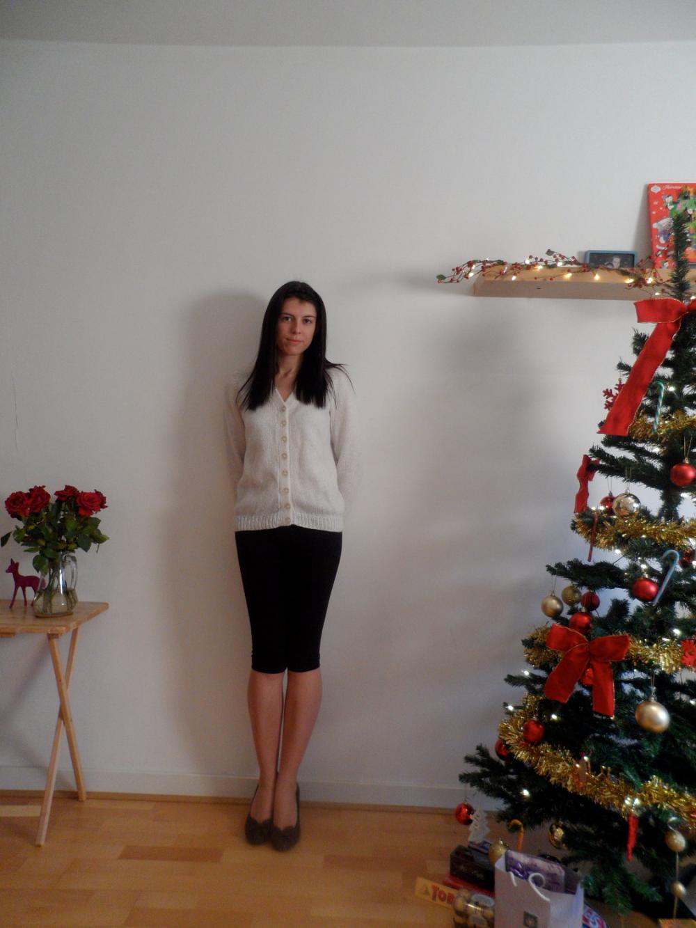 Pure White Hand Knitted Jumper
