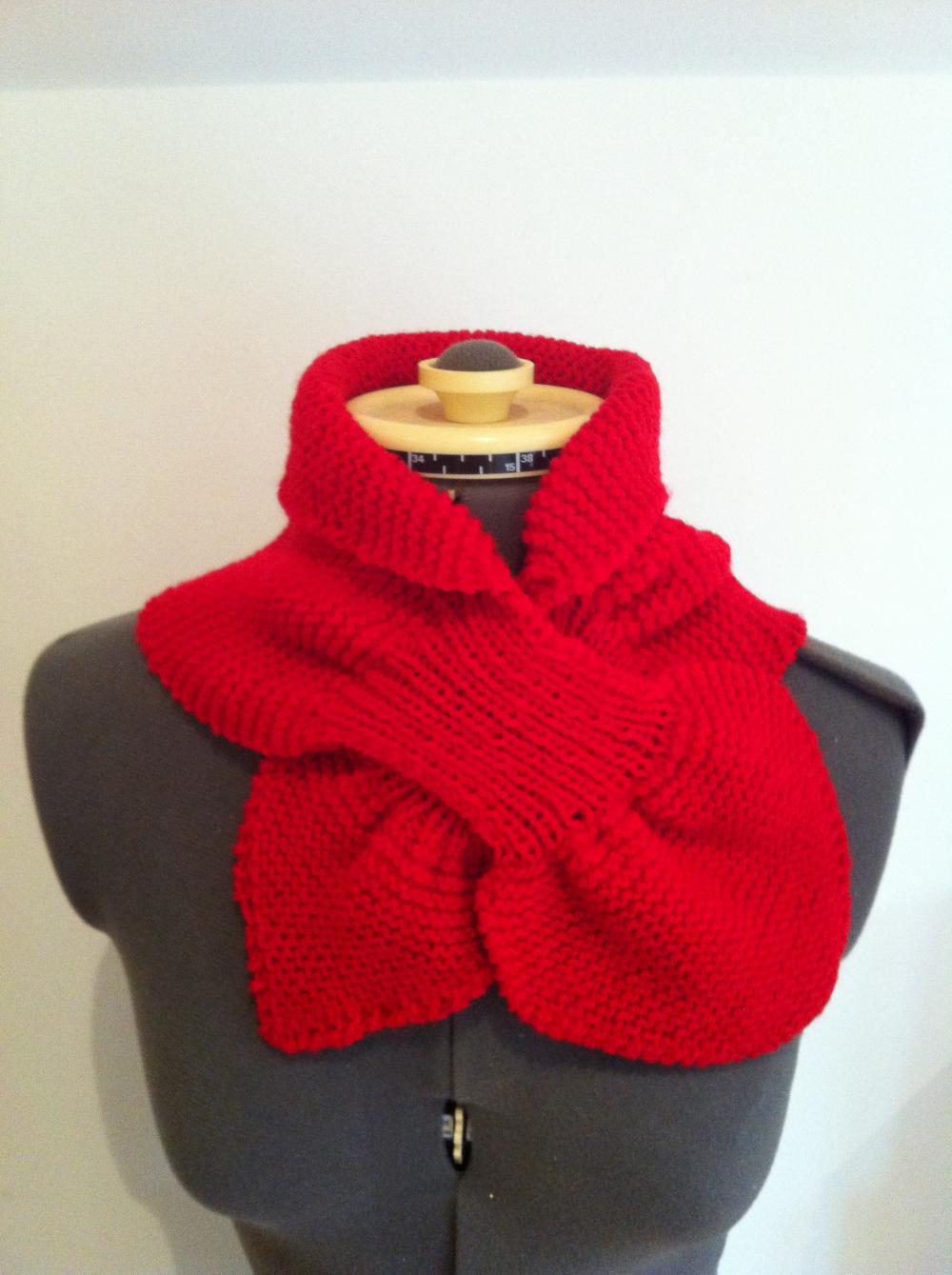 Royal Ascot Scarf in Pillar Box Red