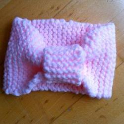 Pink Bow Hairband  