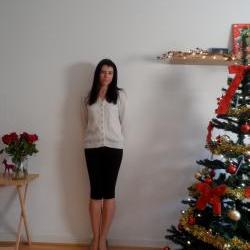 Pure White Hand Knitted Jumper
