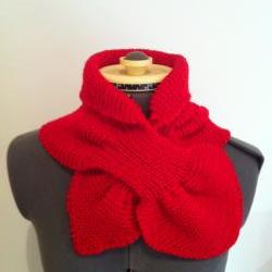 Royal Ascot Scarf in Pillar Box Red